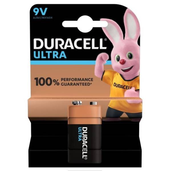 Лужна батарейка Duracell 6LR61/MX1604