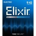 Струны для электрогитары Elixir 12000 Polyweb Nickel Plated Steel Super Light 9/42
