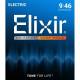 Струни для електрогітари Elixir 12027 Nanoweb Nickel Plated Steel Custom Light 9/46