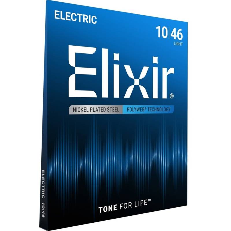 Струны для электрогитары Elixir 12050 Polyweb Nickel Plated Steel Light 10/46