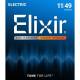 Струни для електрогітари Elixir 12102 Nanoweb Nickel Plated Steel Medium 11/49