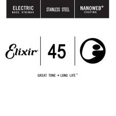 Струна Elixir 13345 Nanoweb Stainless Steel .045