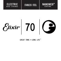 Струна Elixir 13371 Nanoweb Stainless Steel .070
