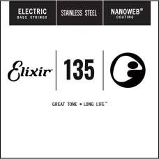 Струна Elixir 13437 Nanoweb Stainless Steel .135