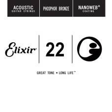 Струна Elixir 14122 Nanoweb Phosphor Bronze .022