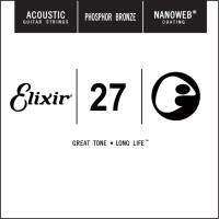 Струна Elixir 14127 Nanoweb Phosphor Bronze .027