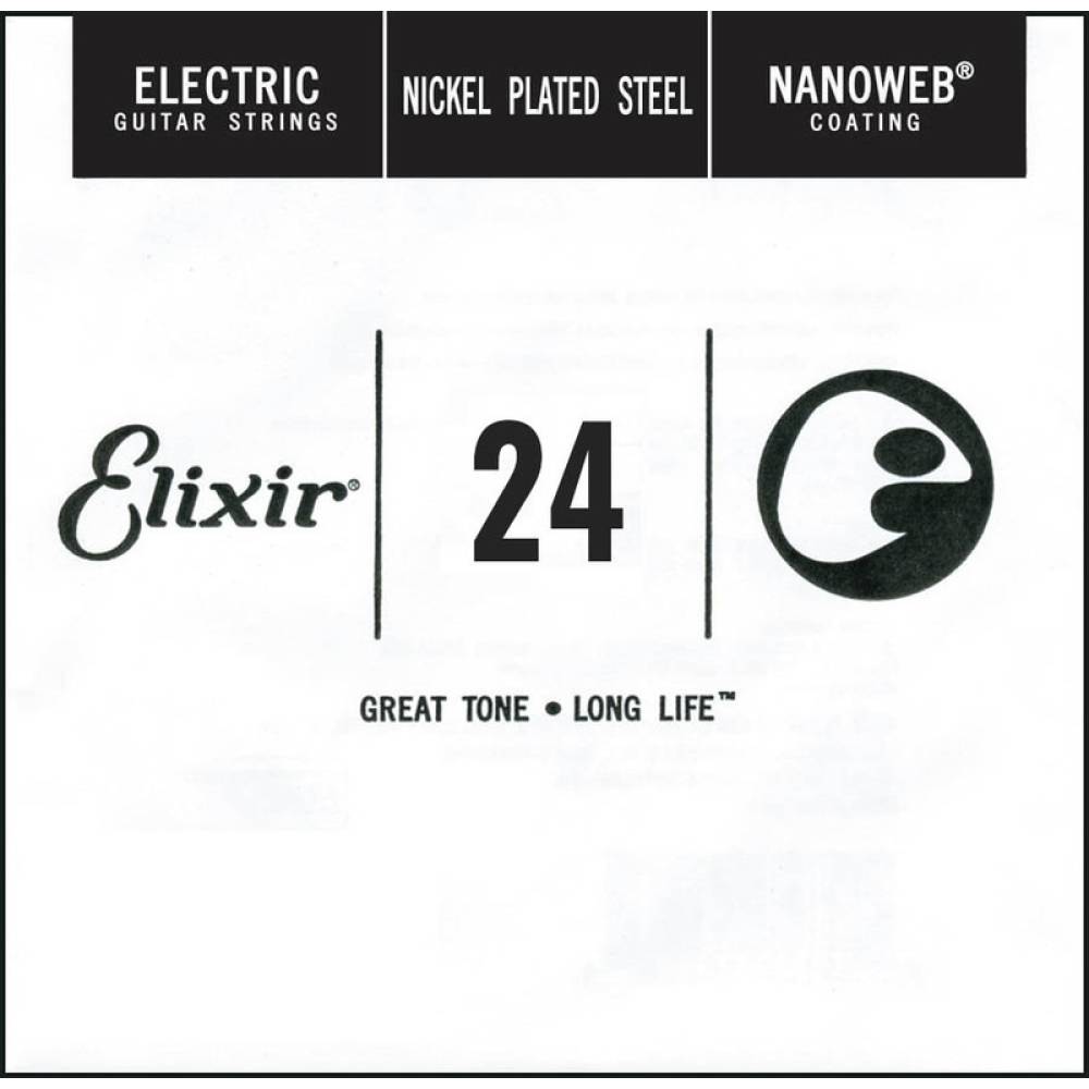 Струна Elixir 15224 Nanoweb Nickel Plated Steel .024
