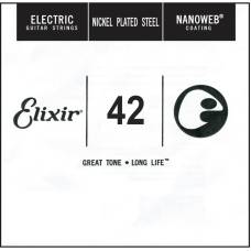 Струна Elixir 15242 Nanoweb Nickel Plated Steel .042
