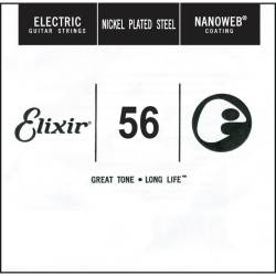 Струна Elixir 15256 Nanoweb Nickel Plated Steel .056