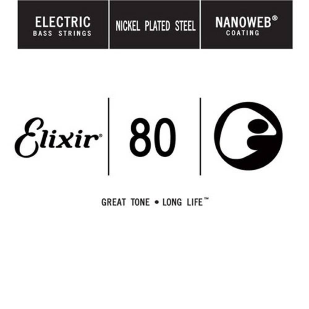 Струна Elixir 15380 Nanoweb Long Scale .080
