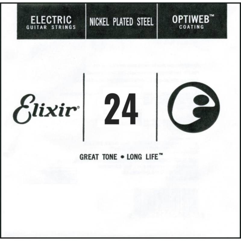 Струна Elixir 16224 Optiweb Nickel Plated Steel .024