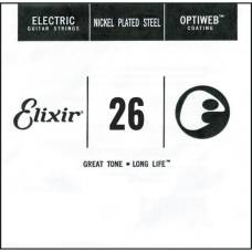 Струна Elixir 16226 Optiweb Nickel Plated Steel .026