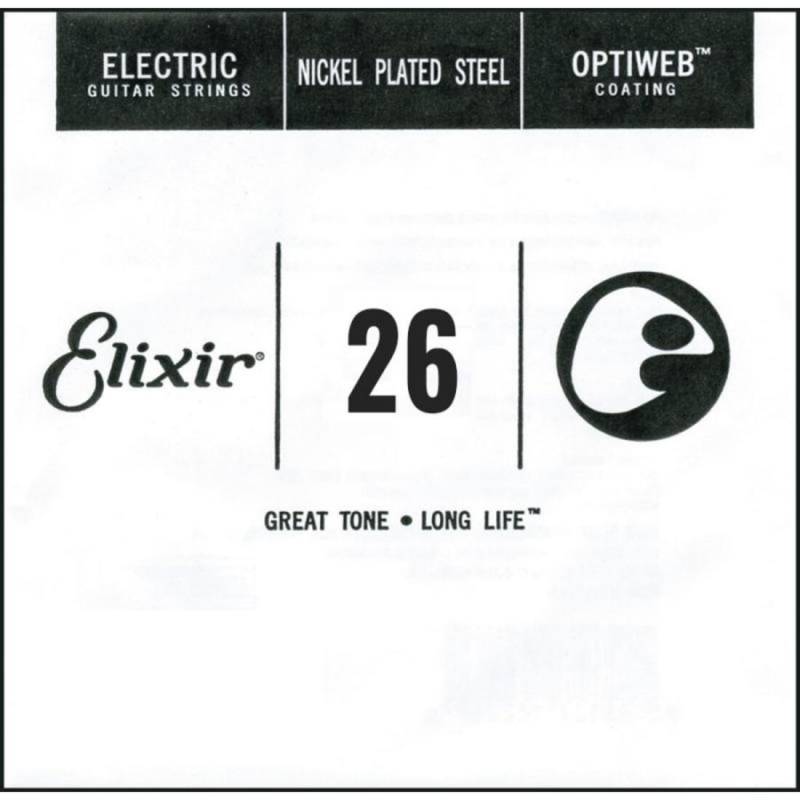 Струна Elixir 16226 Optiweb Nickel Plated Steel .026
