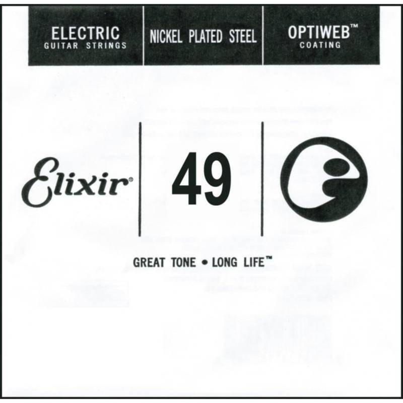 Струна Elixir 16249 Optiweb Nickel Plated Steel .049