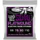 Струны для бас-гитары Ernie Ball 2811 Cobalt Slinky Flatwound 55/110