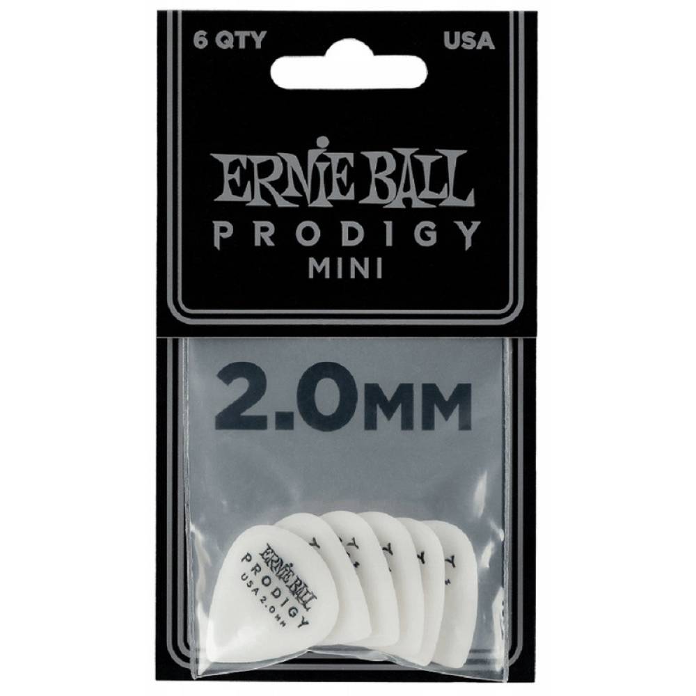 Медиаторы Ernie Ball 9203 Prodigy Mini Player's Pack 2.0 mm (6 шт.)