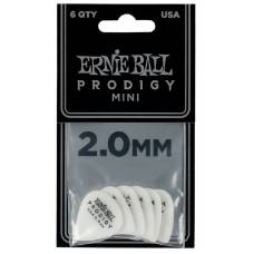 Медиаторы Ernie Ball 9203 Prodigy Mini Player's Pack 2.0 mm (6 шт.)