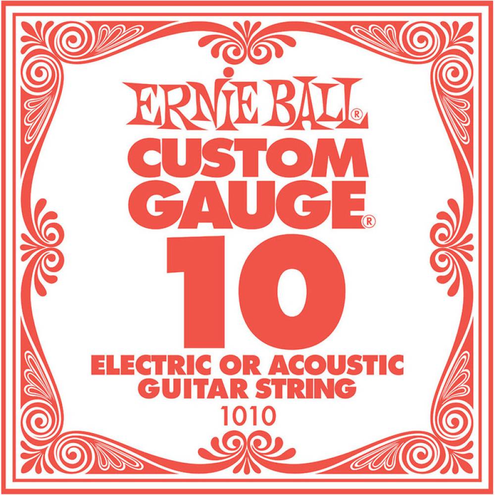 Струна Ernie Ball 1010 Plain Steel .010