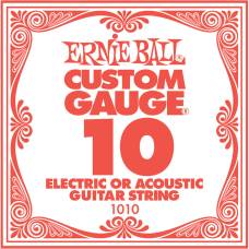 Струна Ernie Ball 1010 Plain Steel .010