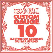 Струна Ernie Ball 1010 Plain Steel .010
