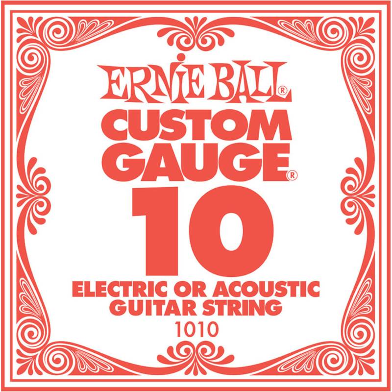 Струна Ernie Ball 1010 Plain Steel .010