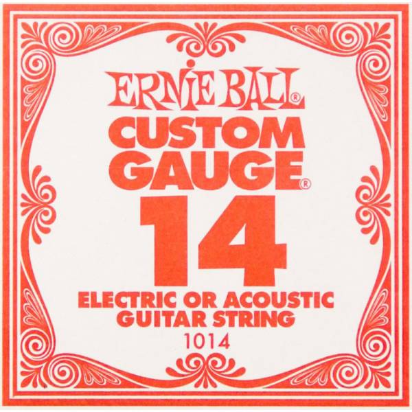 Струна Ernie Ball 1014 Plain Steel .014