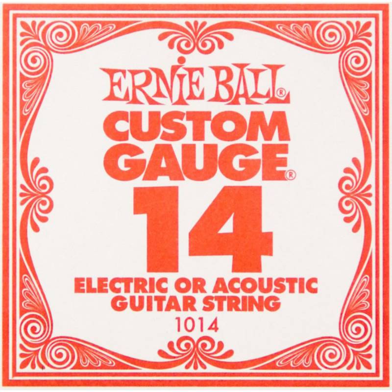 Струна Ernie Ball 1014 Plain Steel .014