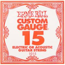 Струна Ernie Ball 1015 Plain Steel .015