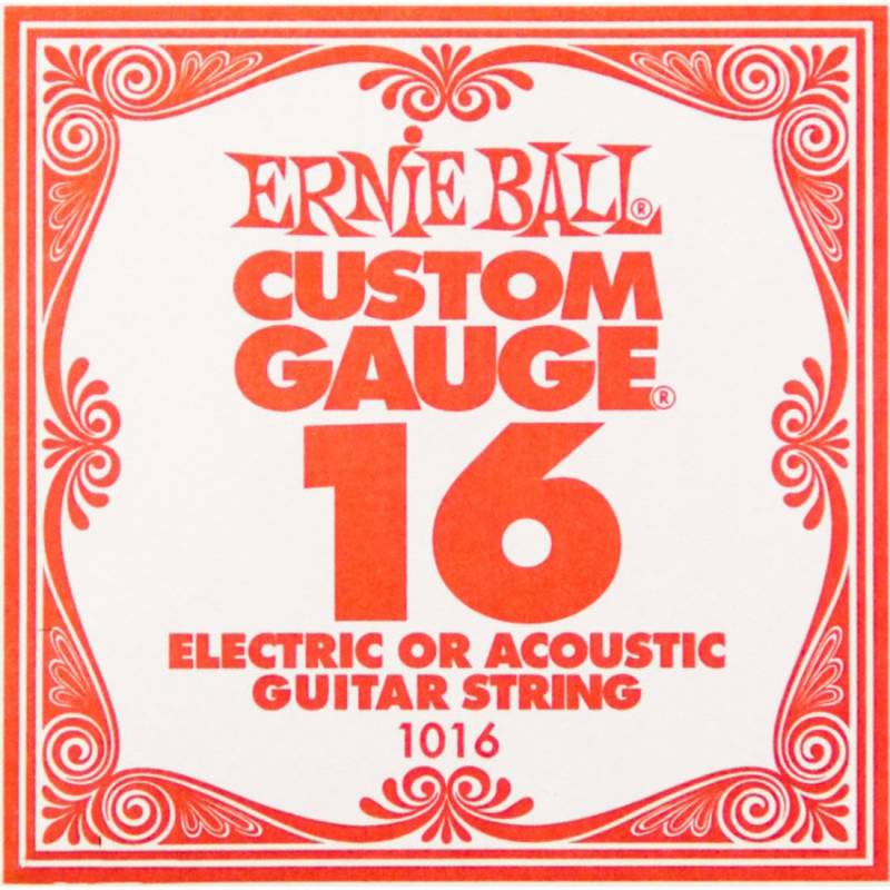 Струна Ernie Ball 1016 Plain Steel .016