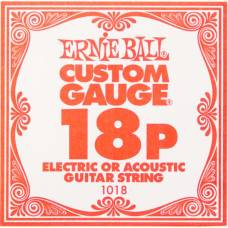 Струна Ernie Ball 1018 Plain Steel .018