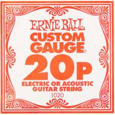 Струна Ernie Ball 1020 Plain Steel .020