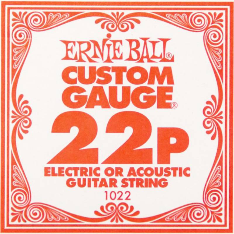 Струна Ernie Ball 1022 Plain Steel .022