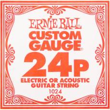 Струна Ernie Ball 1024 Plain Steel .024