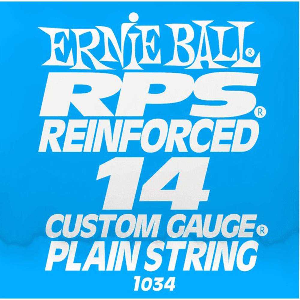 Струна Ernie Ball 1034 RPS Reinforsed Plain .014