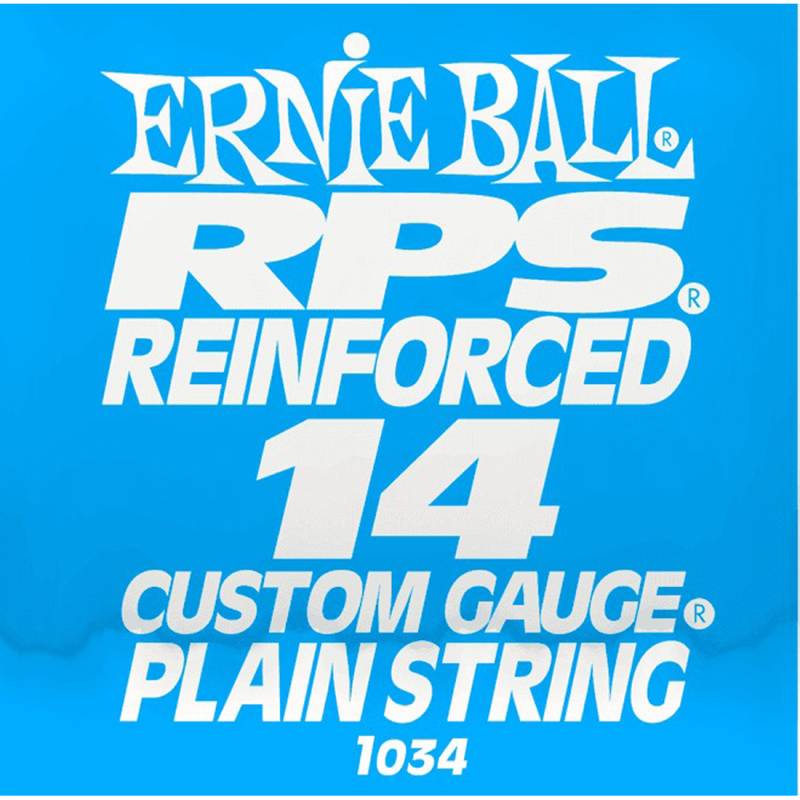 Струна Ernie Ball 1034 RPS Reinforsed Plain .014