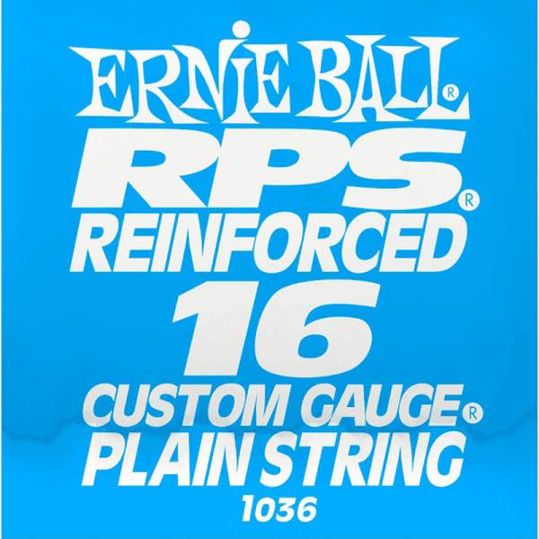 Струна Ernie Ball 1036 RPS Reinforsed Plain .016
