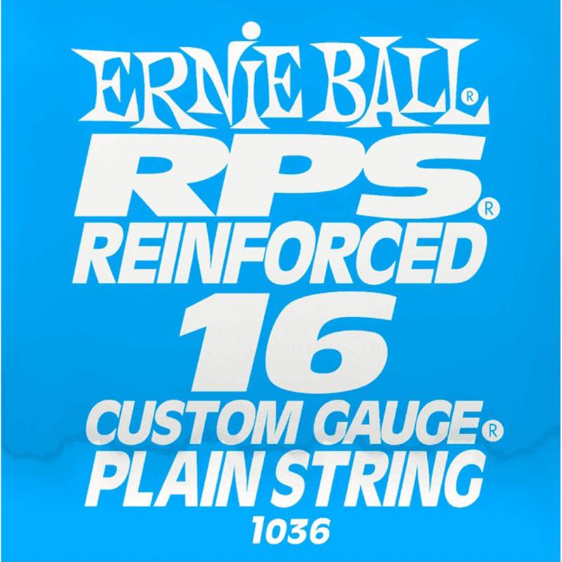 Струна Ernie Ball 1036 RPS Reinforsed Plain .016