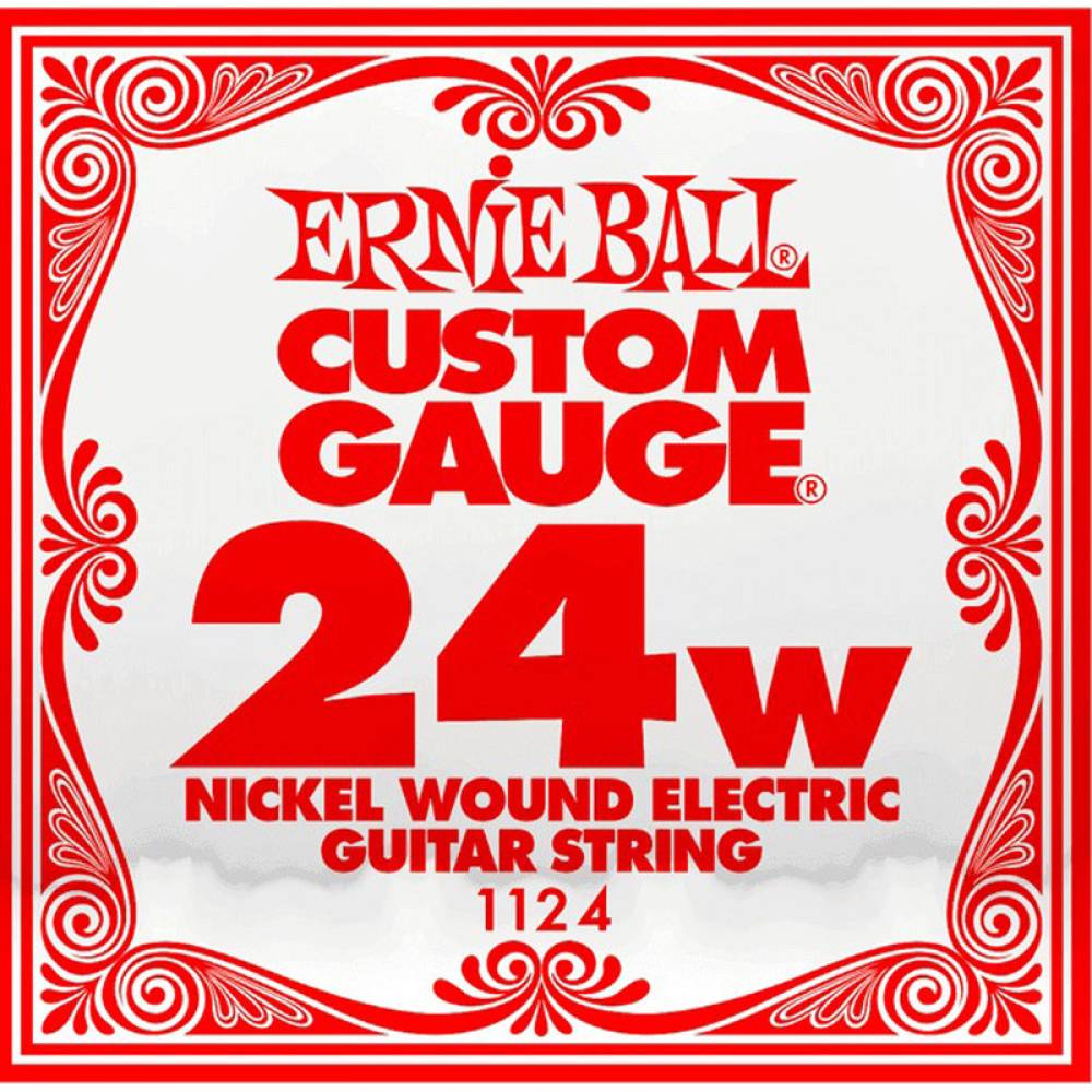 Струна Ernie Ball 1124 Nickel Wound .024 Струна Ernie Ball 1124 Nickel Wound .024