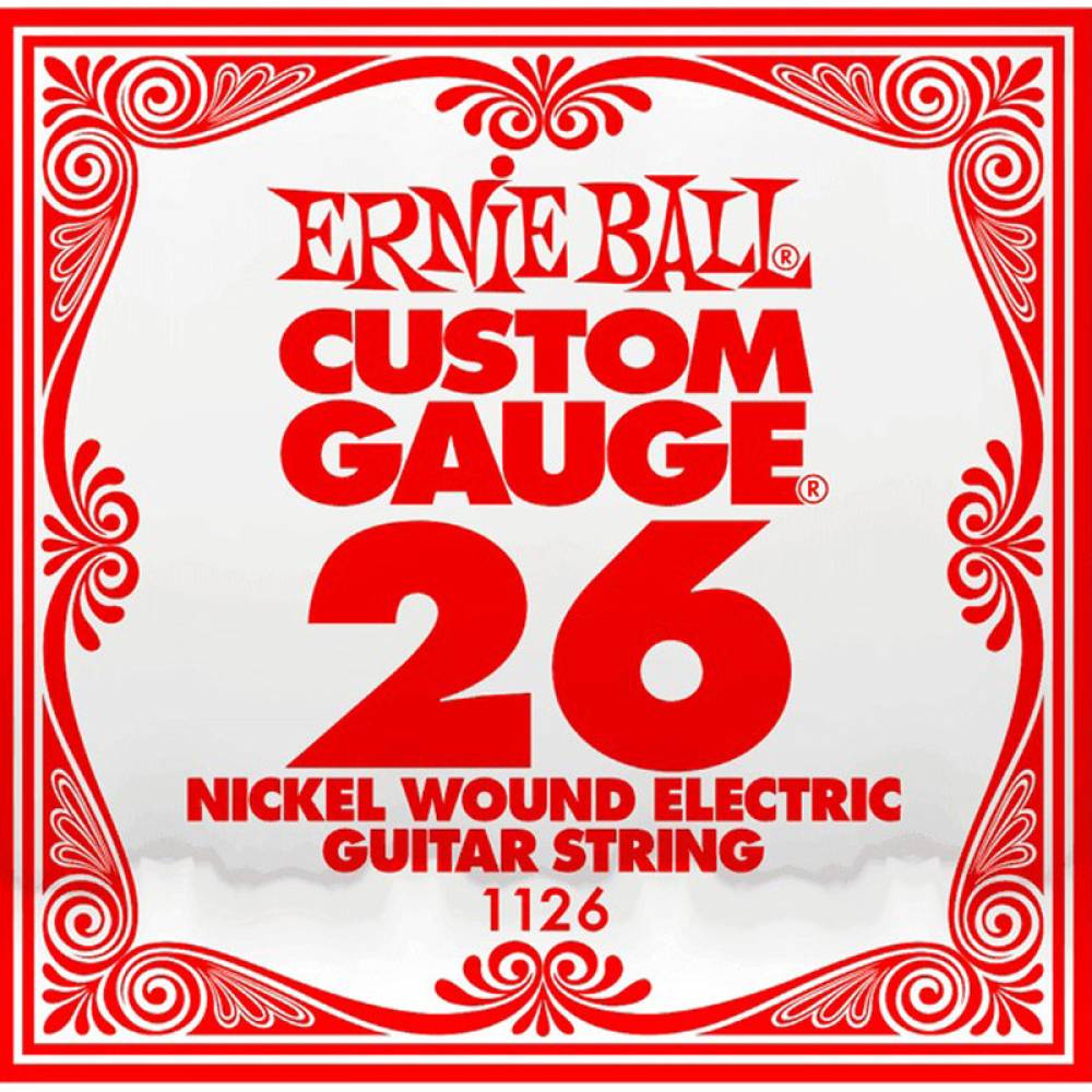 Струна Ernie Ball 1126 Nickel Wound .026