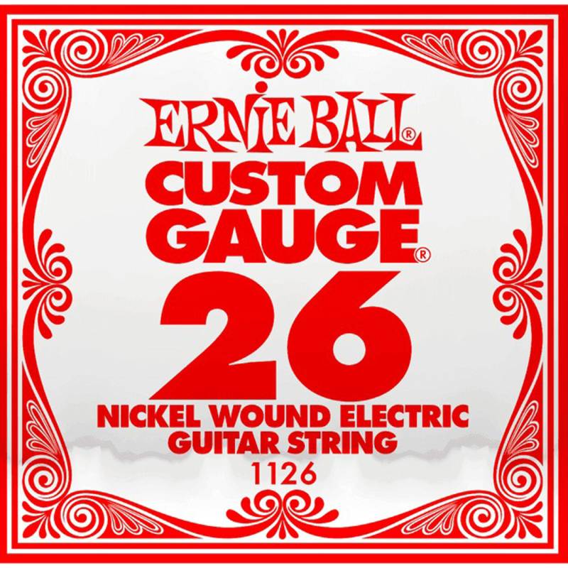 Струна Ernie Ball 1126 Nickel Wound .026