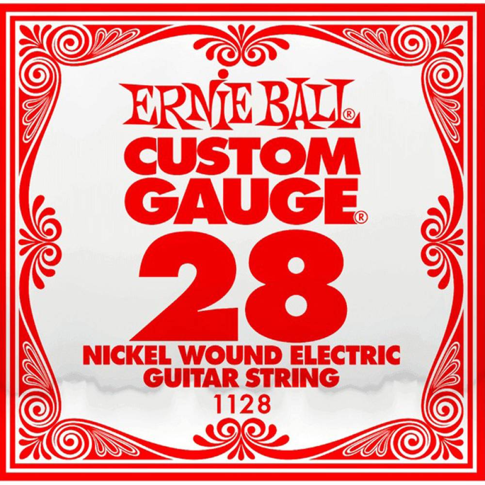Струна Ernie Ball 1128 Nickel Wound .028
