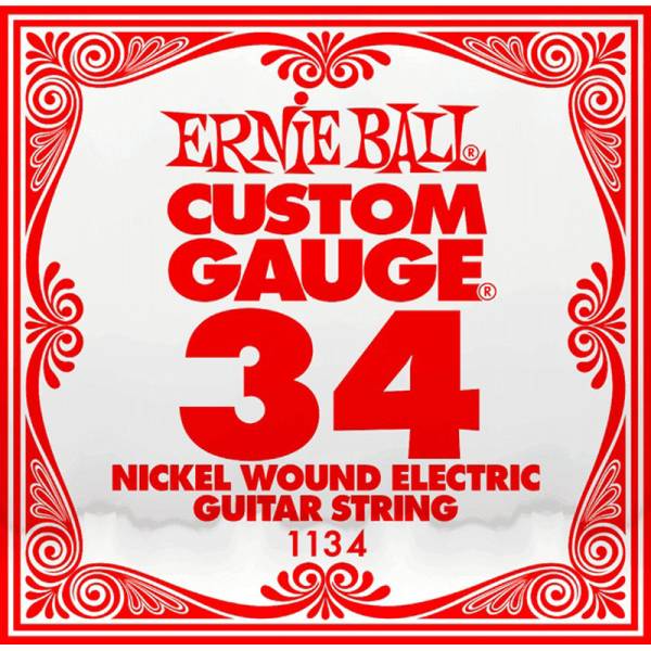 Струна Ernie Ball 1134 Nickel Wound .034