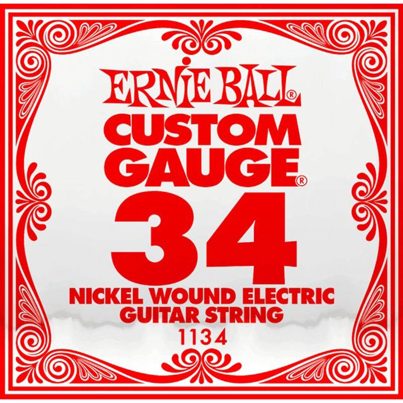 Струна Ernie Ball 1134 Nickel Wound .034