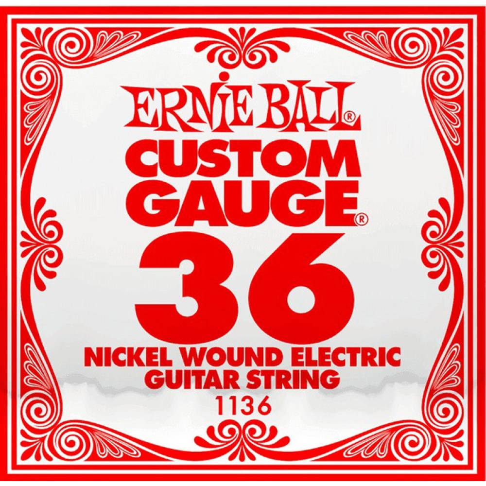 Струна Ernie Ball 1136 Nickel Wound .036
