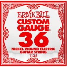 Струна Ernie Ball 1136 Nickel Wound .036