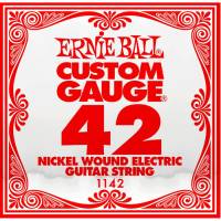 Струна Ernie Ball 1142 Nickel Wound .042