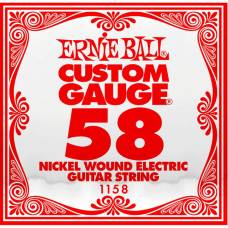 Струна Ernie Ball 1158 Nickel Wound .058