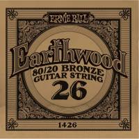 Струна Ernie Ball 1426 Earthwood 80/20 Bronze .026