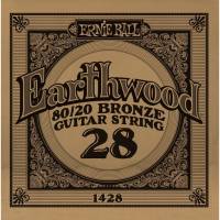 Струна Ernie Ball 1428 Earthwood 80/20 Bronze .028