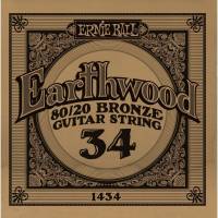 Струна Ernie Ball 1434 Earthwood 80/20 Bronze .034